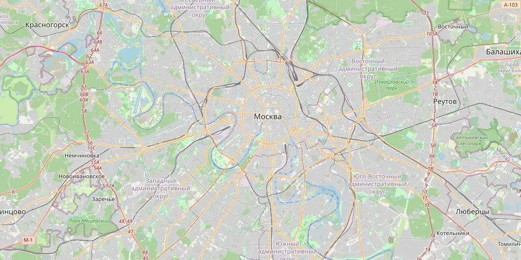Карта игровых клубов Лига Ставок в Москве: 12 точек