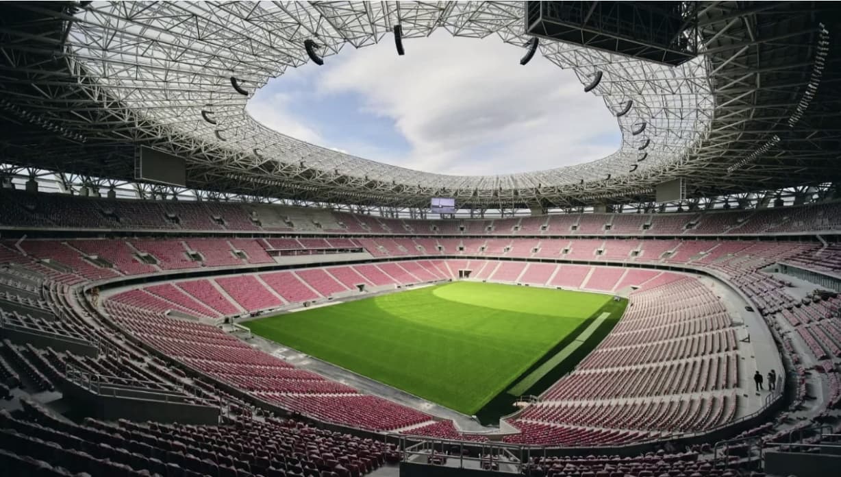 Puskás Aréna — внутри
